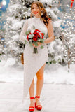 High Neck Tight Sequins Long Dress with HZ0307