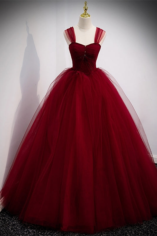 Peach Ball Gown with Off the Shoulder HZ0307