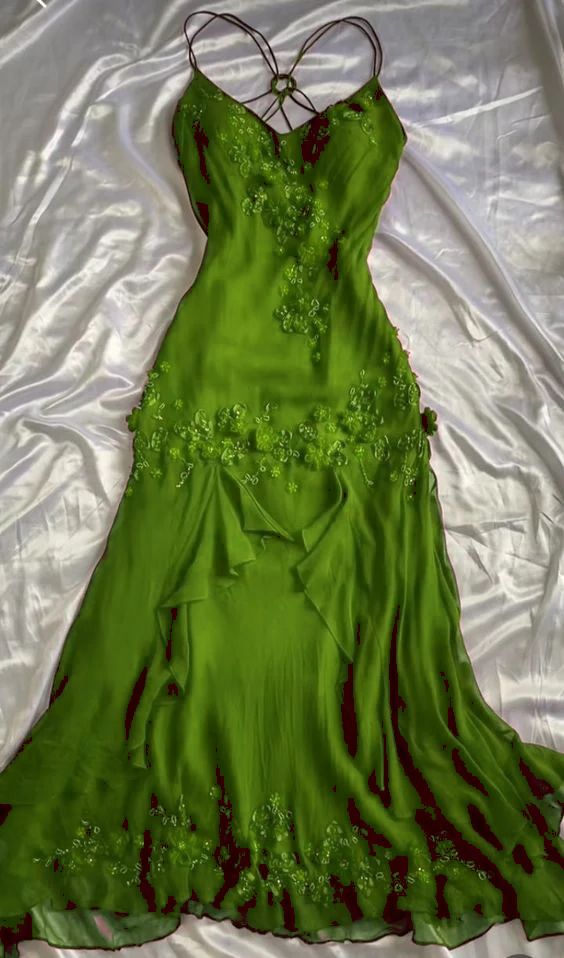 Burgundy Chiffon Floral Prom Dresses Cross Back Mermaid Evening Party HZ0307